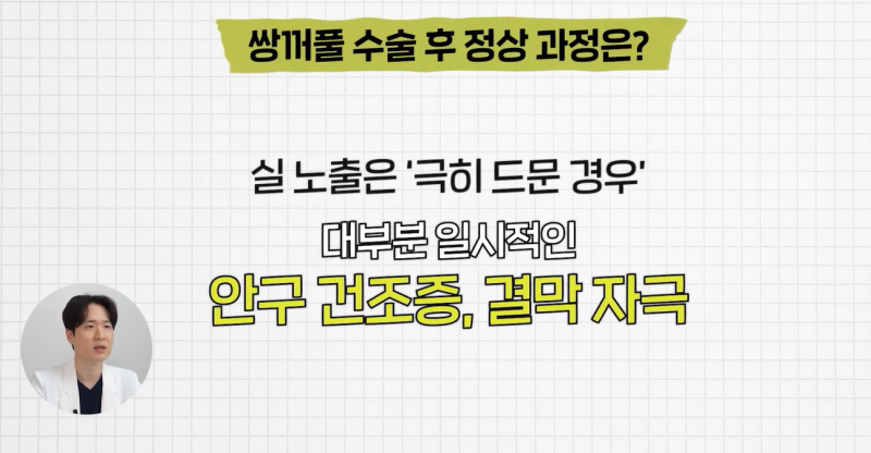 Swelling, Bruising, Asymmetry After Double Eyelid Surgery: Normal Recovery or Side Effect? 1mm Plastic Surgery 사진 3